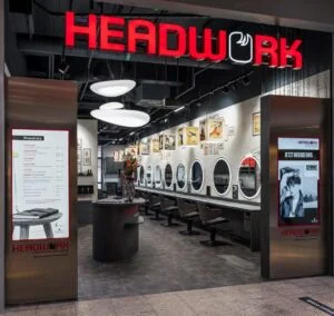 Friseur Headwork von außen
