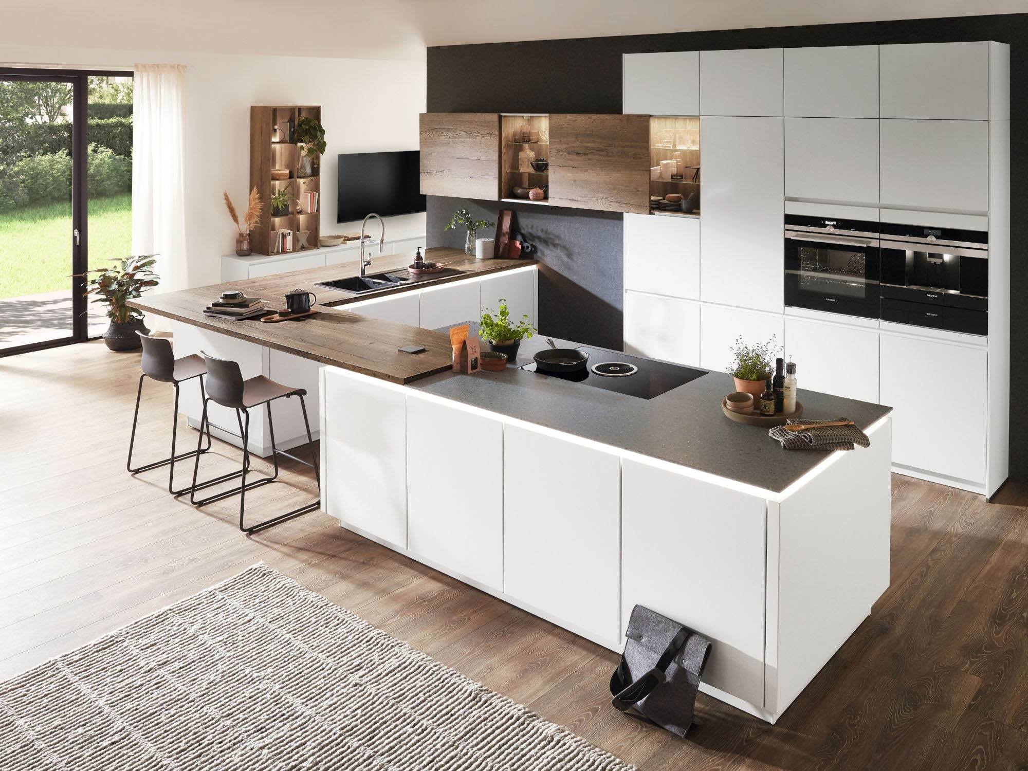 Viel Platz zum Kochen und Verweilen