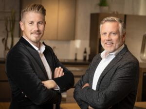 Vater Klaus Grünwald und Sohn Michael Grünwald